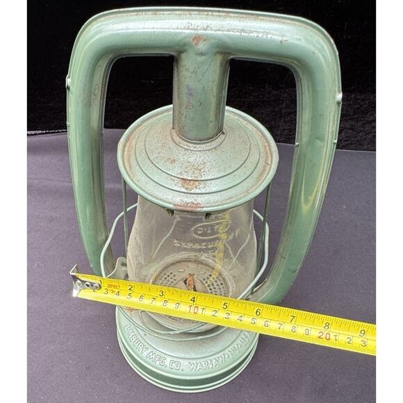 Vtg Embury Air Pilot No. 0 Lantern Lamp Star Bottom Universal 1928 Nice! - Picture 12 of 12